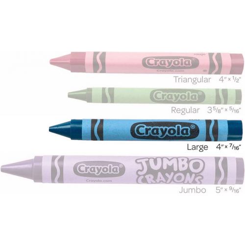  Crayola Crayon Classpack Large Size, 8 Classic Crayola Colors (400 Count) Bulk Pack Is Great for Kids Classrooms or Preschools, Non-Toxic Art Tools for Kids & Toddlers 3 & Up