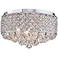 Warehouse of Tiffany RL8161CH Traditional Encantadia Crystal 15 -Finish Chandelier, 15 D x 9 H, Chrome
