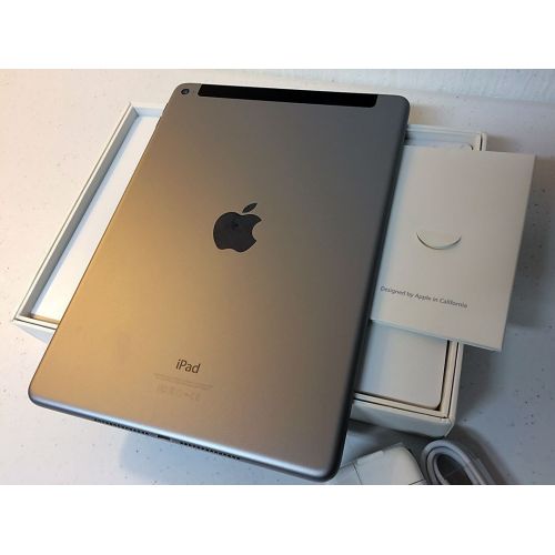 애플 Apple iPad Air 2 MH2M2LLA_Space_Gray 9.7 Cellular Unlocked (GSM) + WiFi 64GB iPad- Tablet (Refurbished)