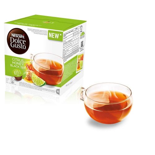 네스카페 Nestle Nescafe Dolce Gusto Coffe and Tea Pods  Honey Citrus Black Tea Flavor - Choose Quantity (6...