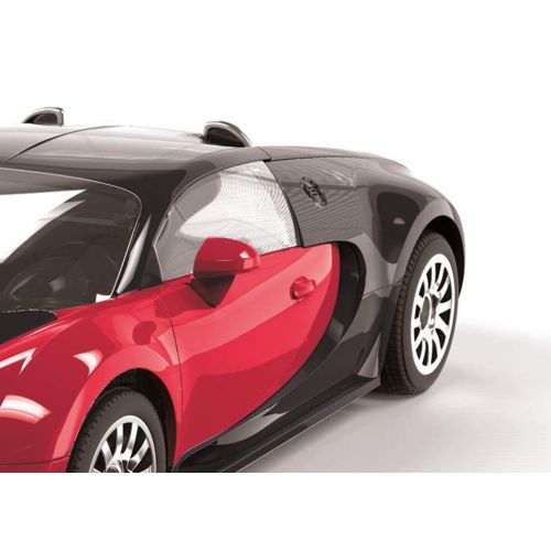  Airfix J6020 Quick Build Bugatti Veyron Model, BlackRed