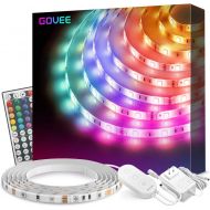 [아마존 핫딜]  [아마존핫딜]Led Strip Lights, Govee 16.4Ft Waterproof RGB Light Strip Kits with Remote for Room, Bedroom, TV, Kitchen, Desk, Color Changing Led Strip SMD5050 with 3M Adhesive and Clips, 12V Po