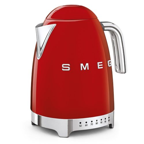 스메그 Smeg SMEG KLF04 Wasserkocher variable Temperatur, rot BxHxT 22,3x28x17,1cm Neues Modell