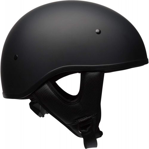 벨 Bell Pit Boss Sport Unisex-Adult Half Street Helmet (Solid Matte Black, Large) (D.O.T.-Certified)