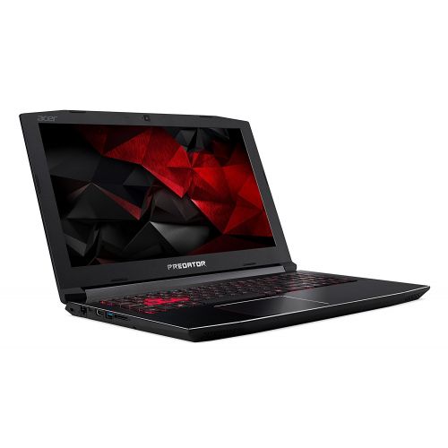 에이서 2018 Premium Flagship Acer Predator Helios 300 Gaming Laptop ( 15.6 inch FHD, Intel Core i7-7700HQ, 16GB DDR4 RAM, 128GB SSD, GeForce GTX 1060 6GB, VR Ready, Red Backlit Keyboard,
