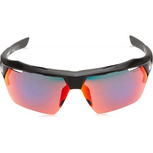 나이키 Nike EV1029-016 Hyper Force M Frame Green with Ml Infrared Lens Sunglasses, Matte Black/White