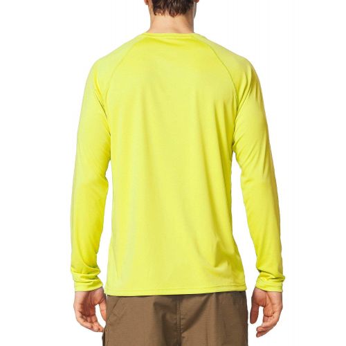  Baleaf Mens UPF 50+ UV Sun Protection Outdoor Long Sleeve Performance T-Shirt