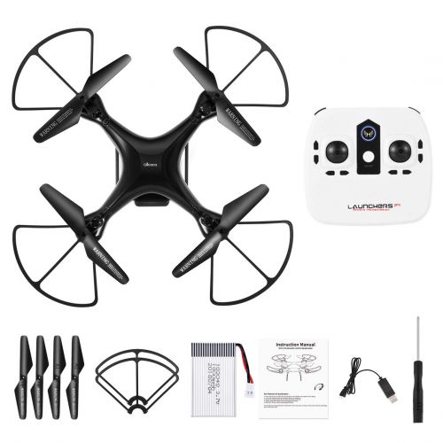  Allcaca ALLCACA S28W RC Drone 2.4Ghz 6-Axis Gyro 4CH Remote Control Quadcopter with Altitude Hold, 3D Flips, Headless Mode, One Key Return for Kids & Beginners (without Camera)