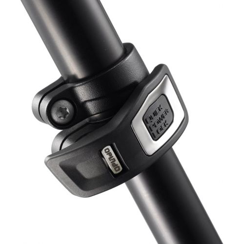  Manfrotto MK190XPRO3-BH 3 Section Aluminum Tripod Column q90 Ball Head with Quick Release (Black)