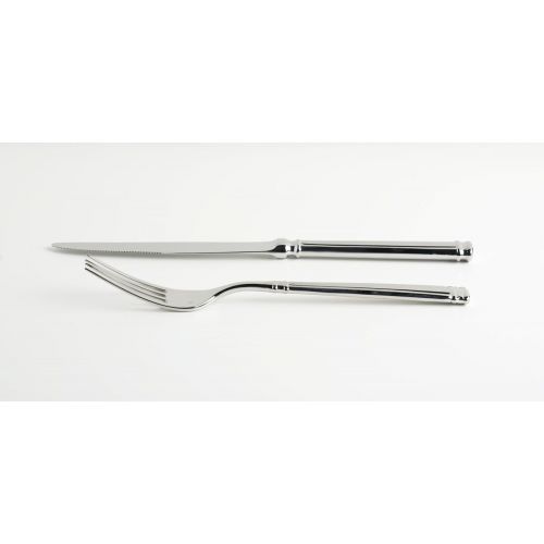  Fortessa Doria 1810 Stainless Steel Flatware Table Fork, Set of 12