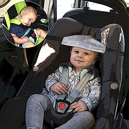  [아마존베스트]Accmor Baby Carseat Head Support Band Strap 2 Pack for Carseats Stroller Neck Relief Head Strap for...