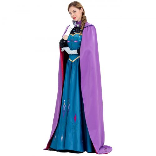  AQTOPS Women Snow Queen Costume Halloween Adult Princess Role Play Outfits