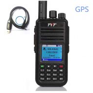 Radtel TYT MD-UV380 Dual Band VHFUHF 136-174Mhz400-480Mhz Handheld Two Way Radio with Programming Cable & GPS