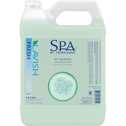  Tropiclean SPA Lavish Fresh Pet Dog Shampoo Invigorating 16 oz