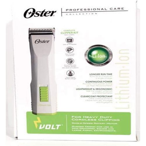  Oster Professional Turbo A5 Heavy Duty Animal Grooming Clippers with Detachable CryogenX #10 Blade, 2 Speed (078005-314-002)