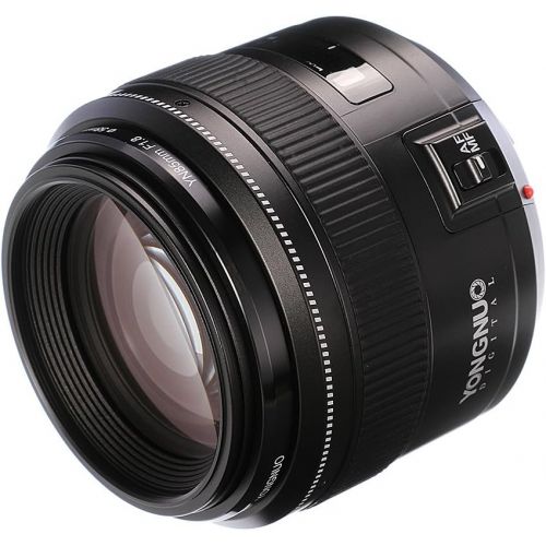 YONGNUO 85mm F1.8 AFMF Standard Medium Telephoto Prime Lens Fixed Focal Camera Lens for Canon EF Mount EOS Cameras