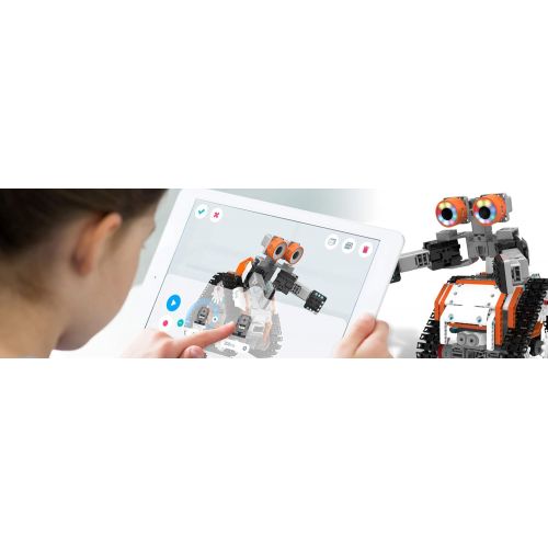  UBTECH JIMU Robot Astrobot Series: Cosmos Kit / App-Enabled Building and Coding STEM Learning Kit (387 Parts and Connectors)