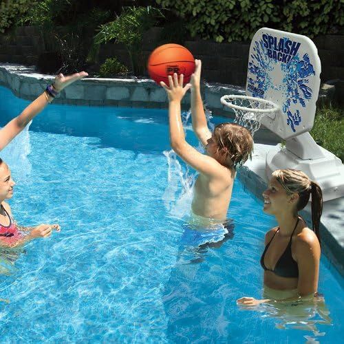  Poolmaster Splashback Poolside Basketball Game
