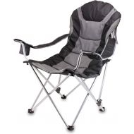 ONIVA - a Picnic Time brand ONIVA - a Picnic Time Brand Portable Reclining Camp Chair, BlackGray