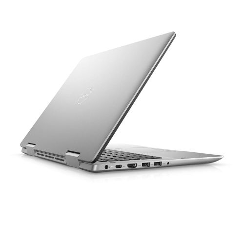 델 Amazon Dell Inspiron 2-in-1 Laptop LED-Backlit Touch Display, i7-8565U, 8GB 2666MHz DDR4, 256 GB m.2 PCIe SSD, 14, Silver, Alexa Built-In (i5482-7069SLV-PUS)