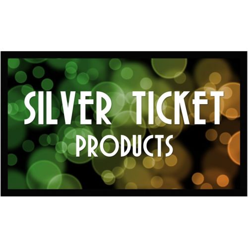  Visit the Silver Ticket Products Store STR-169100 Silver Ticket 100 Diagonal 16:9 4K Ultra HD Ready HDTV (6 Piece Fixed Frame) Projector Screen White Material