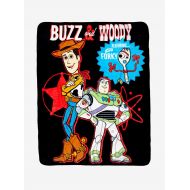 Hot Topic Disney Pixar Toy Story 4 Woody Buzz & Forky Throw Blanket: Home & Kitchen