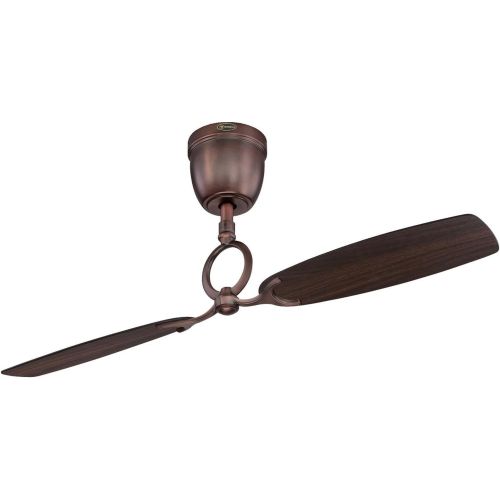  Westinghouse 7201600 Aerialist 52-Inch Two-Blade Indoor DC Motor Ceiling Fan, Oil Brushed Bronze Finish