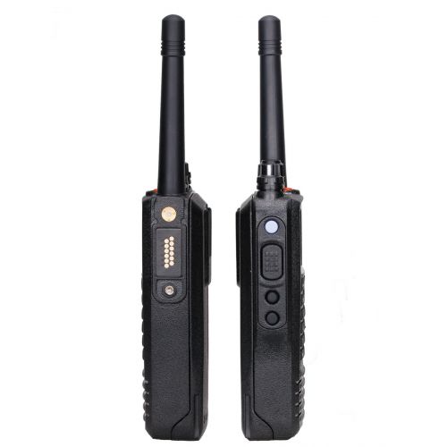  ContalkeTech DM300 DMR Digital 2 Way Radio UHF400-470MHz with Color LCD Display VOX Message+ Programming Cable (2 Packs)