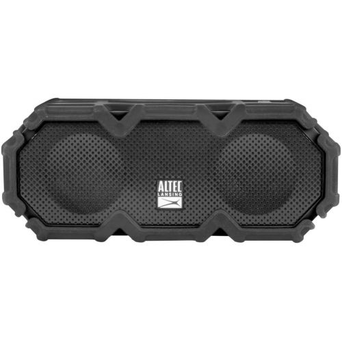  Altec Lansing IMW580-BLKC Lifejacket Jolt Heavy Duty Rugged and Waterproof Portable Bluetooth Speaker with Qi Wireless Charging, 20 Hours of Battery Life, 100FT Wireless Range and