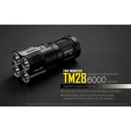 /Nitecore TM28 Tiny Monster 6000 Lumen QuadRay Rechargeable Flashlight