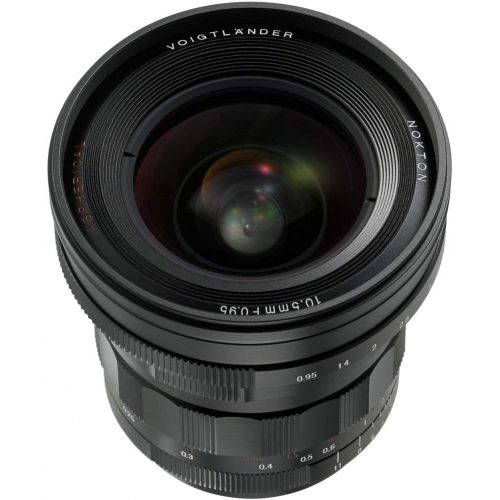  Voigtlander Nokton 10.5mm f0.95 Manual Focus Lens for Micro 43 Mount
