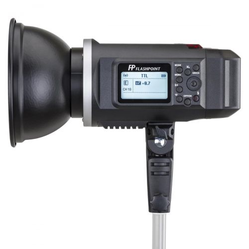  Flashpoint XPLOR 600 HSS TTL Battery-Powered Monolight with Built-in R2 2.4GHz Radio Remote System - Bowens Mount (AD600 TTL) with R2 Pro Transmitter for Canon