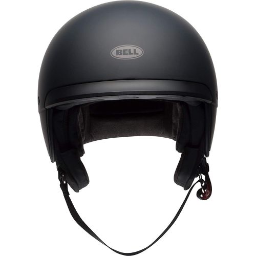 벨 Bell Scout Air Open-Face Motorcycle Helmet (Solid Matte Black, Large)