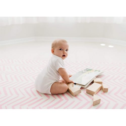  Wander & roam Baby Play mat | one-Piece Reversible Foam Floor mat | Large | eco-Friendly | Extra Soft | Non-Toxic | 6.5ft x 4.5ft (Grey)
