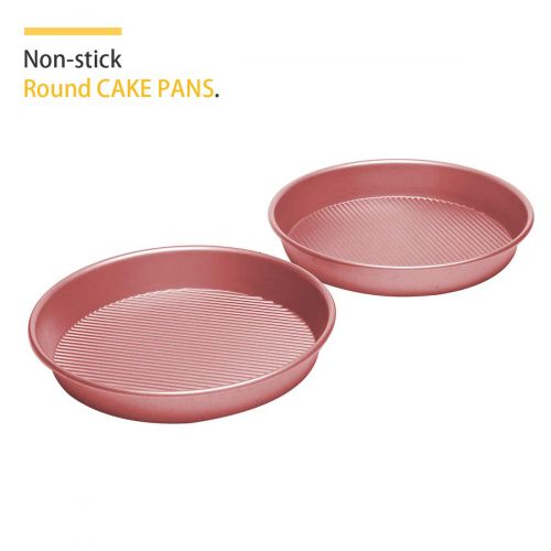  Bakeware Set, TOPTIER 6 Piece Nonstick Baking Pan Sets with Cookie Baking Sheets, Muffin Pan, Loaf Pan, Round Cake Pan, Roasting Pan for Baking | Prime Housewarming & Wedding Gift,
