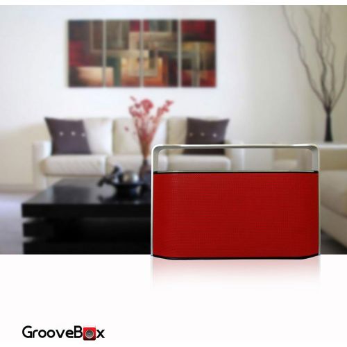 그루브 Igroove Wireless Bluetooth Speaker - GrooveBox Red