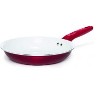 Ecolution EBCAW-1208 Bliss Ceramic Cookware, Set-8 Piece, Red