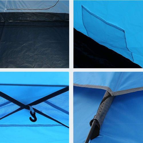  ALTINOVO Familien-Camping-Kuppelzelt, kann 3-4 Personen Leben Wasserabweisend belueftet Dauerhaft Faltbar, blau