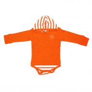 Two Feet Ahead Clemson Tigers Newborn Infant Striped Hooded Creeper Sweatshirt Jacket
