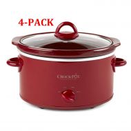 상세설명참조 Crock-Pot, Red SCV401-TR 4-Quart Manual Slow Cooker