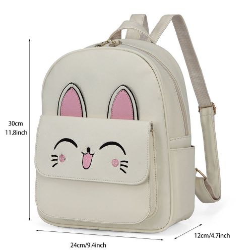  DIOMO Women Cute Cat Backpacks Set for Cartoon Rabbit Small Purse Shoulder Bags …