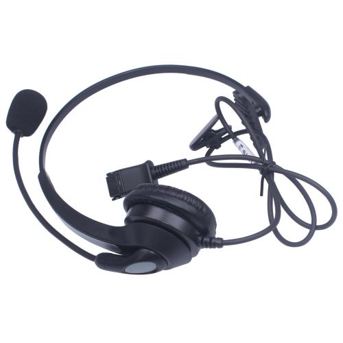  Audicom Mono Call Center Headset Headphone with Mic and Quick Disconnect for Plantronics M22 Amplifier and Cisco Unified Telephone IP Phones 7931G 7940G 7941G 7942G 7945G 7960G 796
