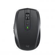 Logitech MX Anywhere 2S Wireless Mouse  Use on Any Surface, Hyper-Fast Scrolling, Rechargeable, Control up to 3 Apple Mac and Windows Computers and Laptops (Bluetooth or USB), Mid