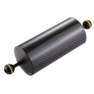 PULUZ 8.86 inch22.5cm Diameter 60cm Carbon Fiber Dual Balls Float Arm Underwater Photography Buoyancy System