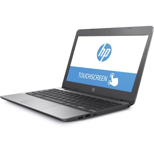 에이치피 HP 11.6 11-v020nr HD IPS Gorilla Glass Touchscreen Chromebook, Intel Celeron N3060 Dual-Core, 4GB DDR3, 16GB SSD, 802.11ac, Bluetooth, Chrome OS (Certified Refurbished)