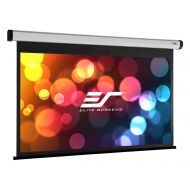 Elite Screens Home2 Series, 100 Diagonal 16:9, 4K8K Ultra HD Electric Drop Down Front Projector Screen, HOME100IWH2-E24