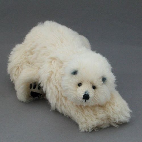  Bearitz Polar Bear - Teddy Plush Ivory Steiff Schulte Alpaca Collectable 10 inches