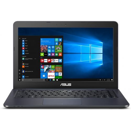 아수스 Asus ASUS L402SA Portable Lightweight Laptop PC, Intel Dual Core Processor, 4GB RAM, 32GB Flash Storage with Windows 10 with 1 Year Microsoft Office 365 Subscription