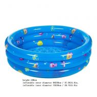 Treslin Baby Inflatable Swimming Pool ，Safe PVC Swimming Pool， Years Old Baby Bathtub Ocean Ball Sand Pool@100cm