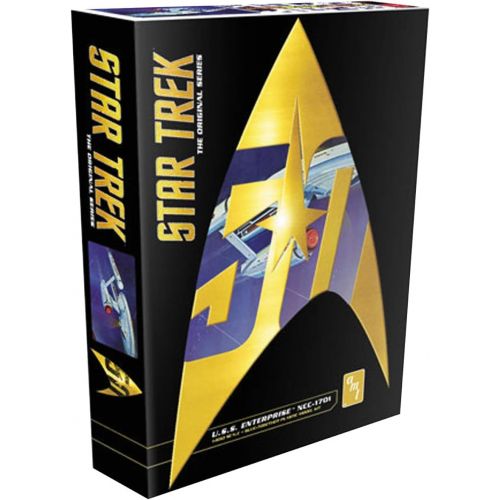  AMT 947 Star Trek U.S.S. Enterprise NCC-1701 1:650 Scale Plastic Model Space Ship Kit - Requires Assembly